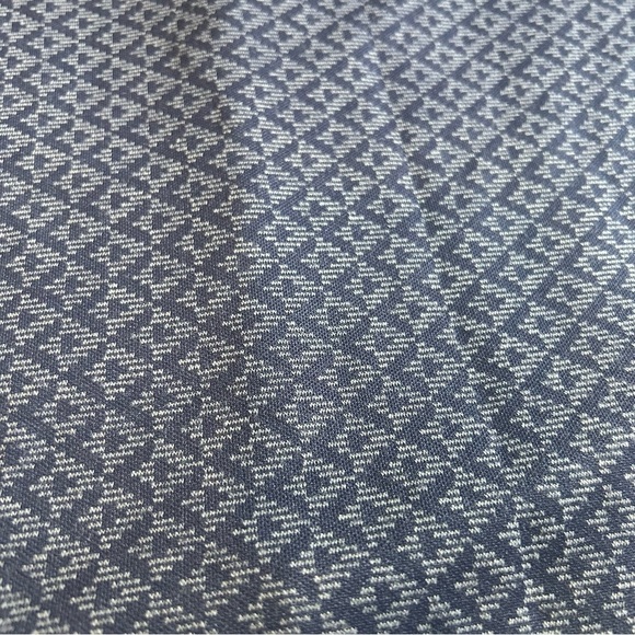 Gilli Navy Geometric Print Midi Skirt | 2X | Made in USA | Stretch Workwear 🇺🇸 - Picture 3 of 8